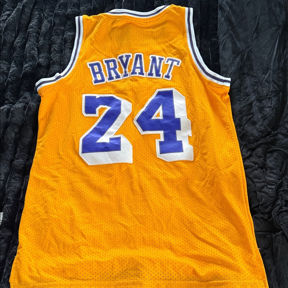 Adidas Lakers Gold and Purple Jersey - Picture 2 of 2